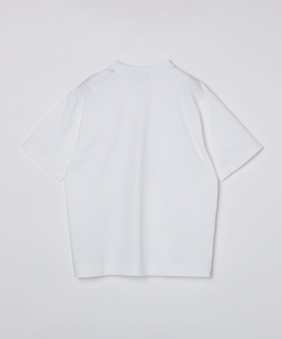 SHIPS: ハイゲージ クルーネック ポンチ Tシャツ