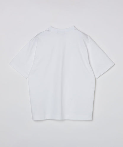 SHIPS: ハイゲージ クルーネック ポンチ Tシャツ