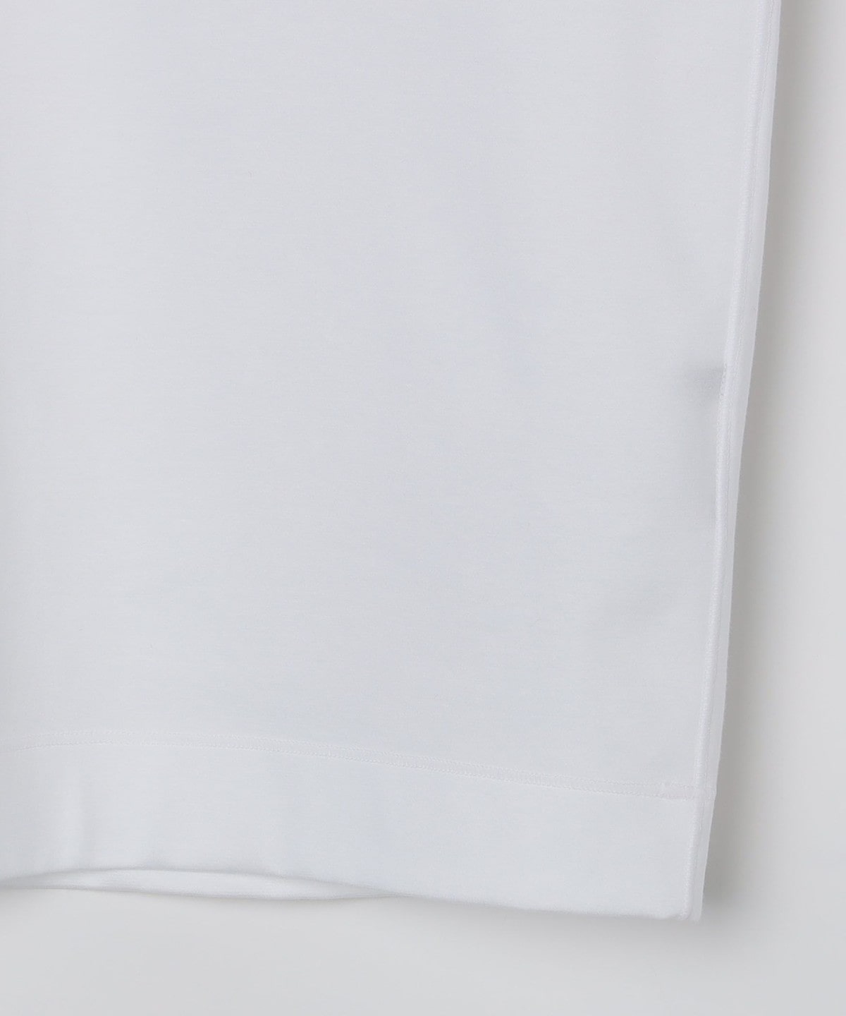 SHIPS: ハイゲージ クルーネック ポンチ Tシャツ