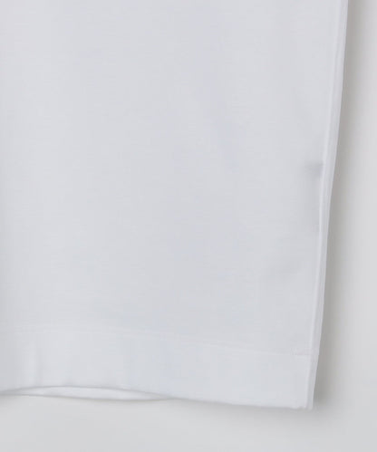 SHIPS: ハイゲージ クルーネック ポンチ Tシャツ