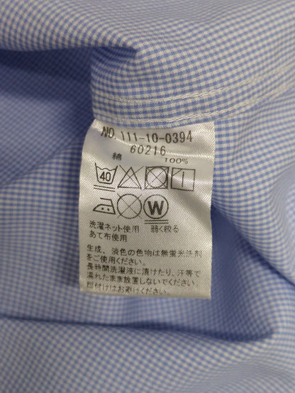 SD: イージーアイロン  ワンピース  ギンガムチェック シャツ