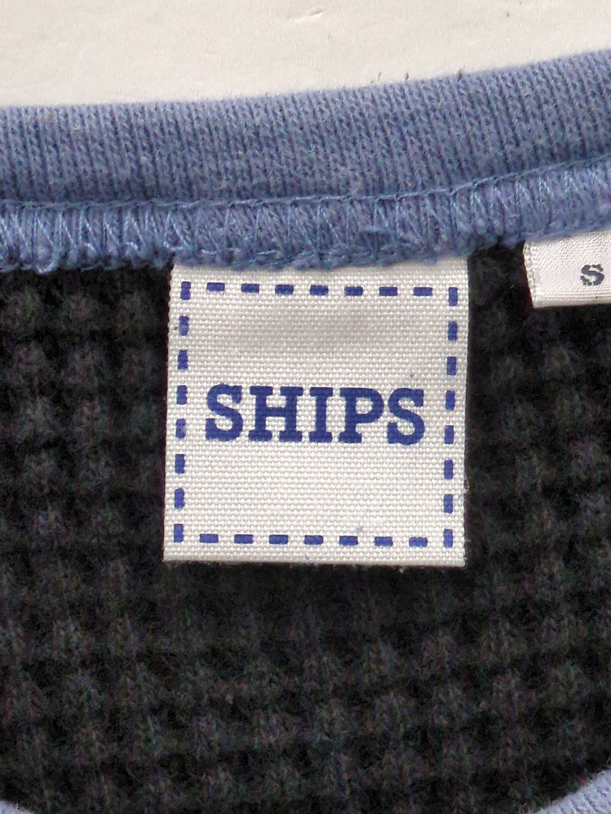 【WEB限定】SHIPS KIDS:100〜160cm / ビッグ ワッフル 長袖 カットソー