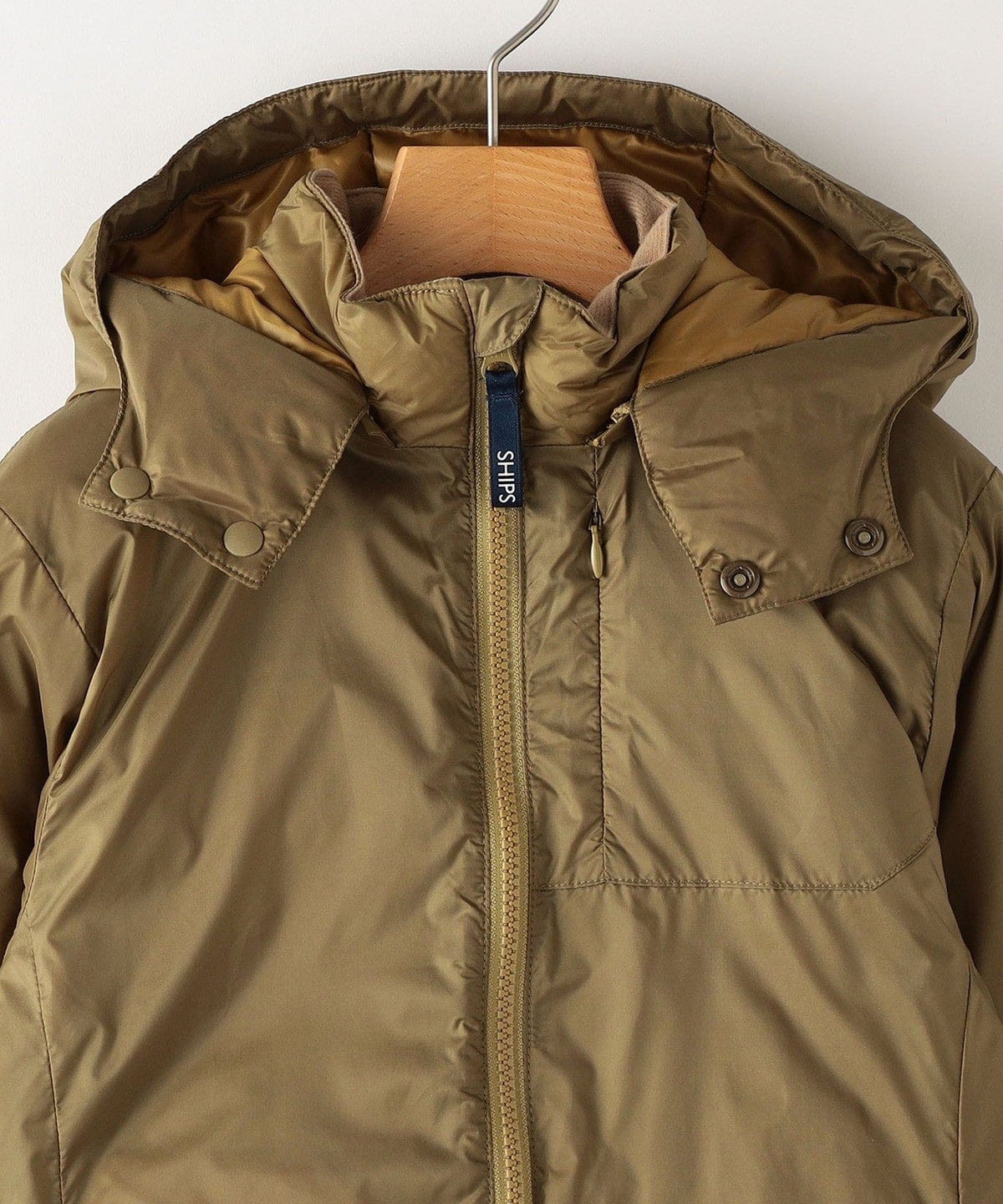 SHIPS KIDS:100〜130cm / 〈手洗い可能〉リサイクル ダウン ジャケット