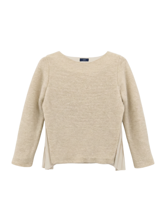 SHIPS:SAIDE PLEATS SLIVER BL