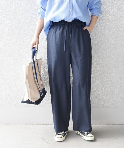 〈手洗い可能〉 ツイル ドロスト パンツ