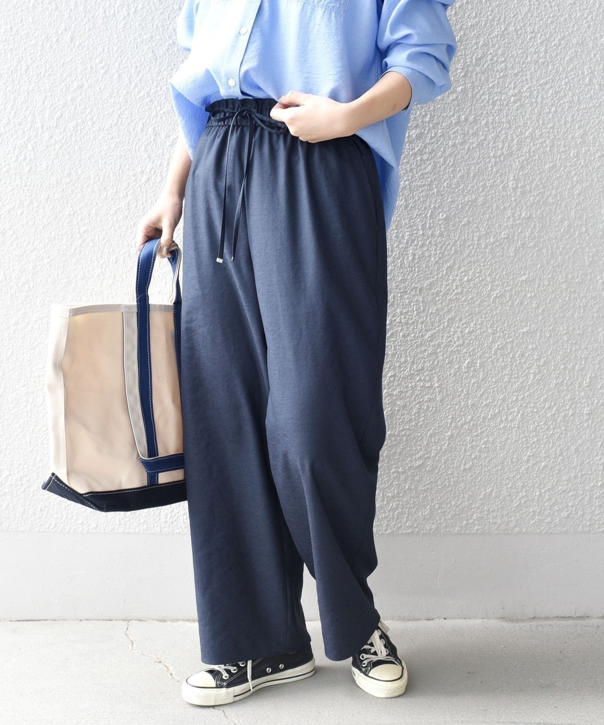 〈手洗い可能〉 ツイル ドロスト パンツ