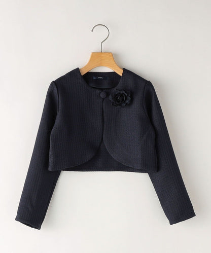 SHIPS KDIS:ラメ ブッチャー ボレロ(110〜150cm)