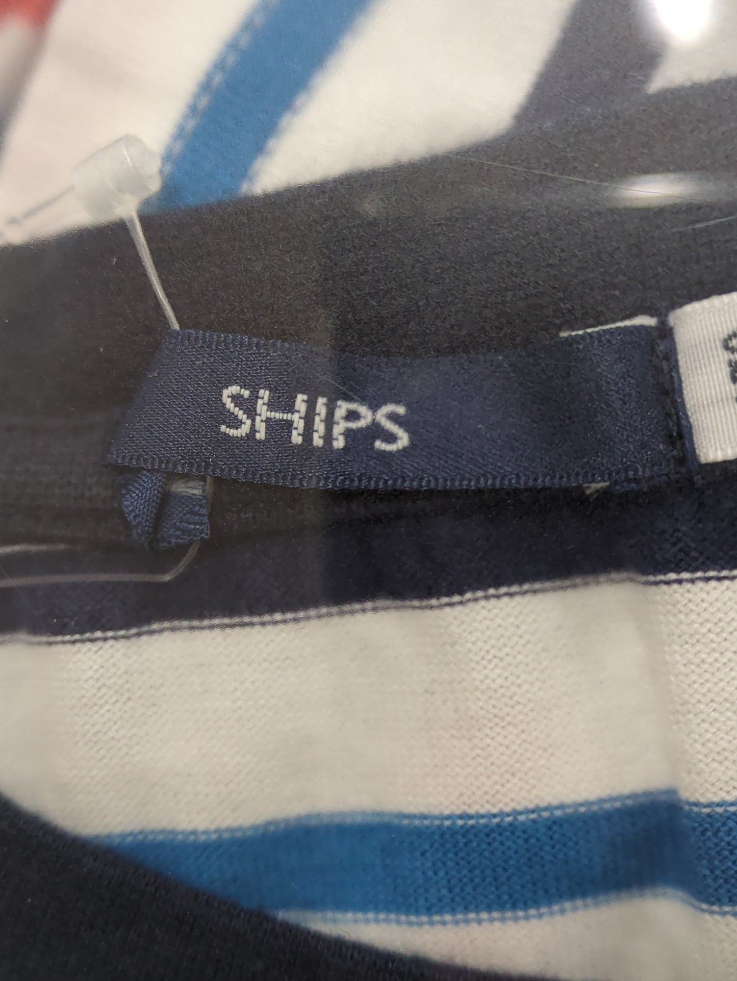 SHIPS KIDS:140〜160cm / オーガニック コットン ボーダー TEE