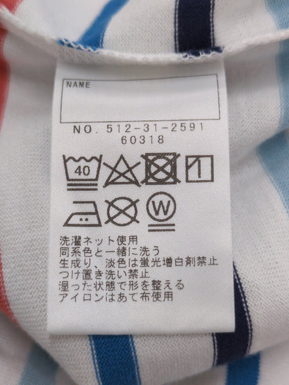 SHIPS KIDS:140〜160cm / オーガニック コットン ボーダー TEE