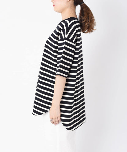 liflattie ships:ヘビーコットンボーダービッグTEE