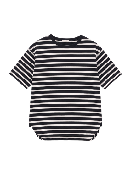 liflattie ships:ヘビーコットンボーダービッグTEE