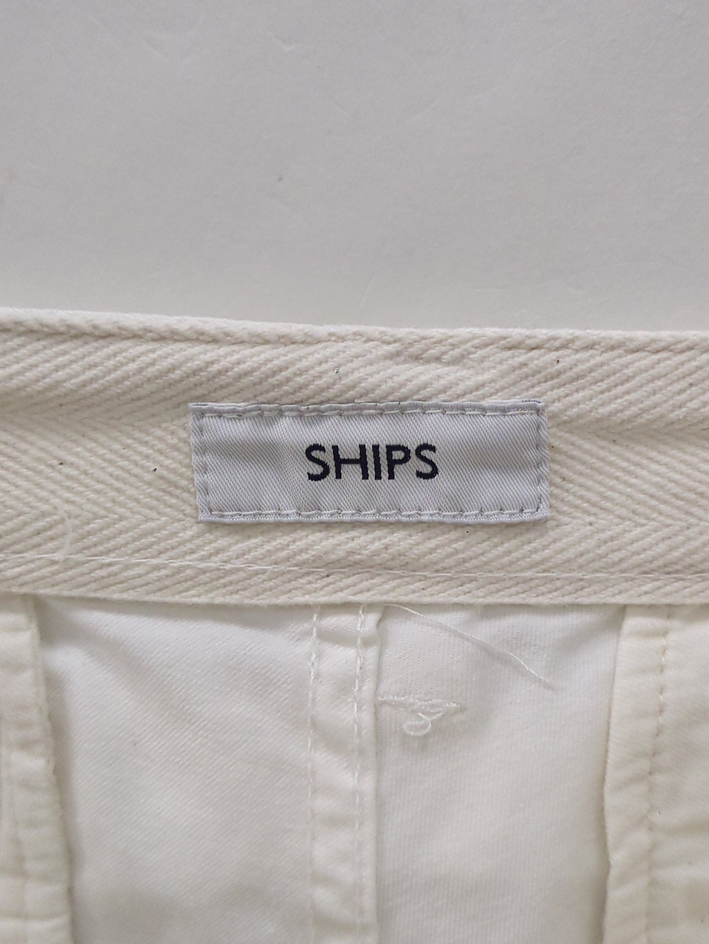SHIPS:TAPERD CHINO C/PU COLOR