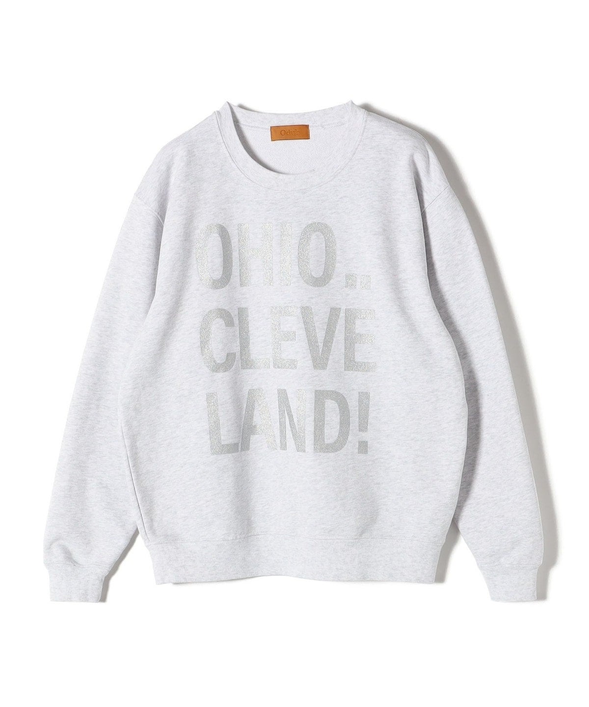 【SHIPS別注】Odub:〈手洗い可能〉メタリック ロゴ スウェット 24SS
