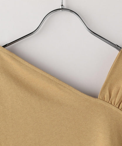 Khaju:アシンメトリータンクトップ