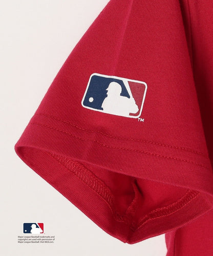 SHIPS KIDS:100〜170cm / スヌーピー×MLB TEE