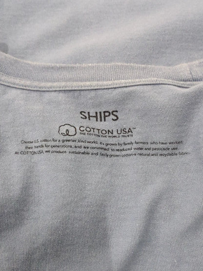 SHIPS: COTTON USA ポケット Tシャツ