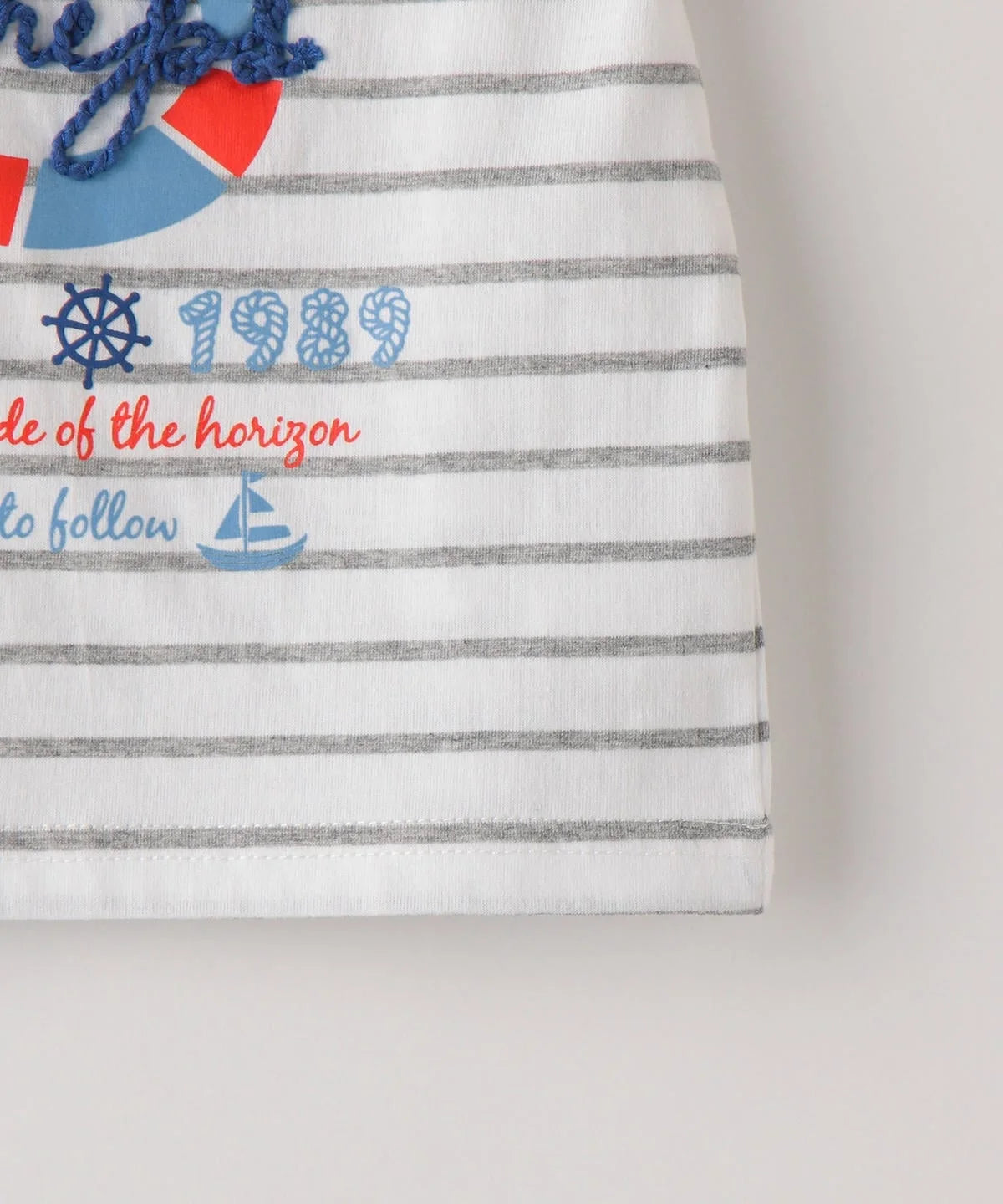 SHIPS KIDS:マリン プリント TEE(80〜90cm)
