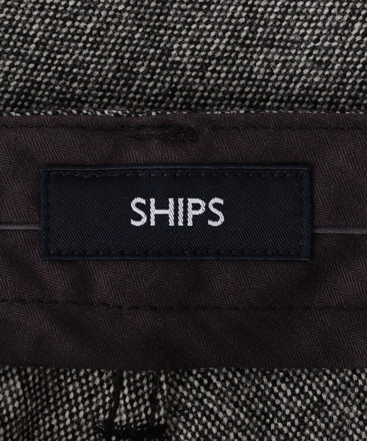 SHIPS: ホームスパン/ウール テーパード チノパンツ2