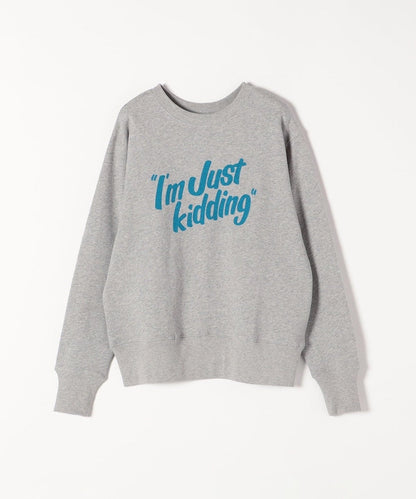 【SHIPS any別注】THE KNiTS: デザイン ロゴ スウェット