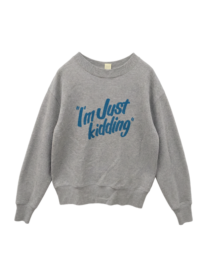 【SHIPS any別注】THE KNiTS: デザイン ロゴ スウェット