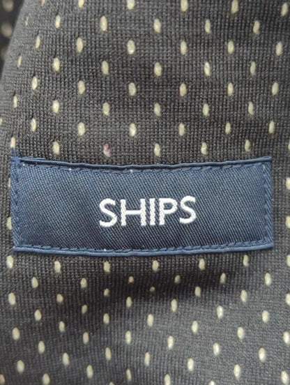 SHIPS: 防風 ボンディング ボア フリース ジップ ブルゾン
