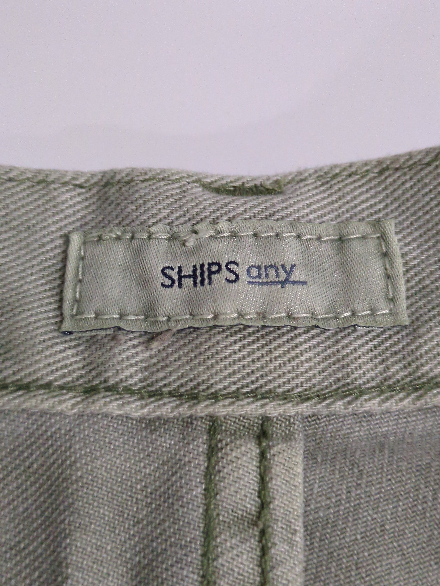 SHIPS any:〈ウォッシャブル〉オーガニック ツイル フレア パンツ