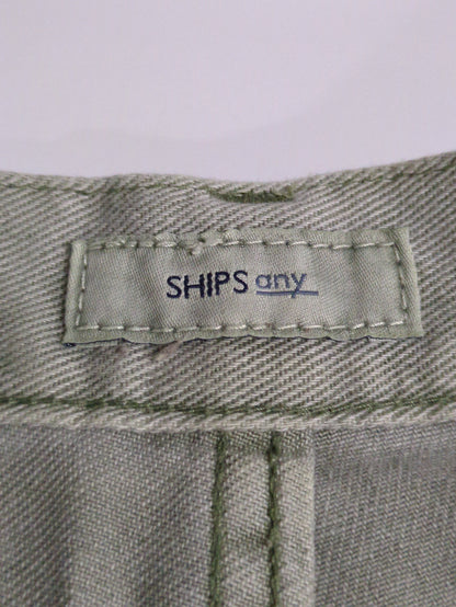 SHIPS any:〈ウォッシャブル〉オーガニック ツイル フレア パンツ