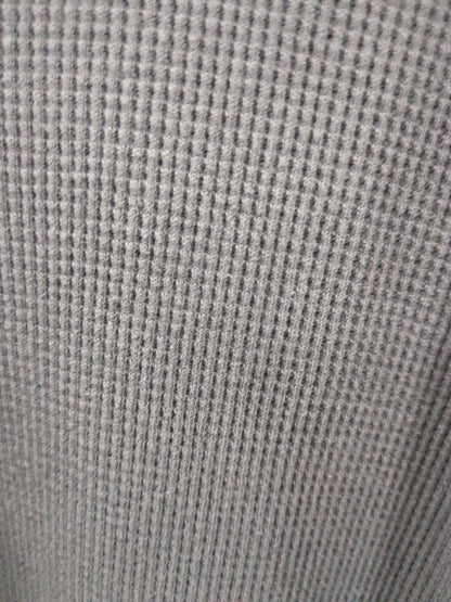SHIPS: ベーシック ワッフル 長袖 Tシャツ