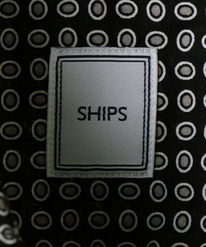 SHIPS: セミワイドカラー 小紋柄 シャツ