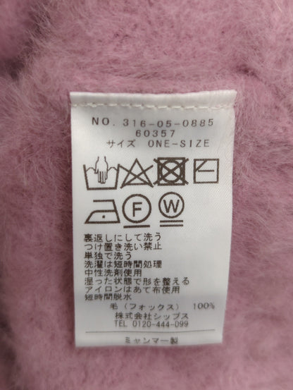 〈手洗い可能〉FOX クルーネック プルオーバー