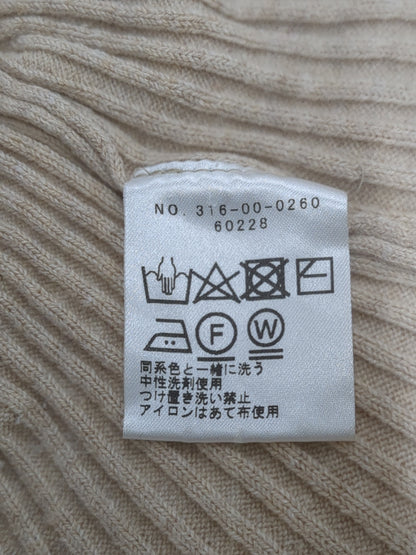 〈手洗い可能〉カットオフリブプルオーバー