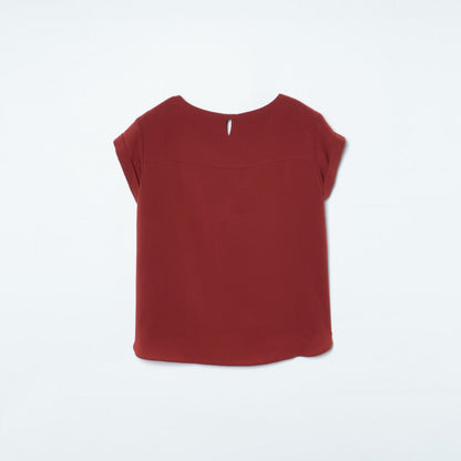 SHIPS:1412 TWILL POCKET T-BL