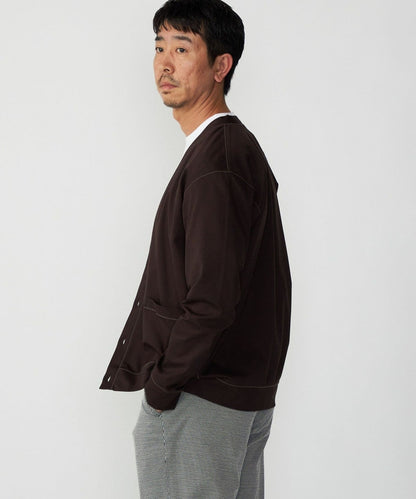 SHIPS:32ゲージ ハイゲージ ライト カーディガン