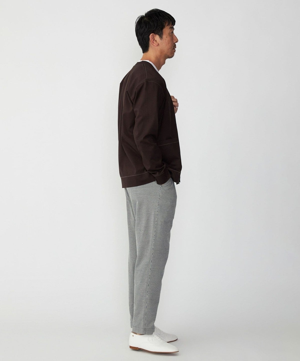 SHIPS:32ゲージ ハイゲージ ライト カーディガン