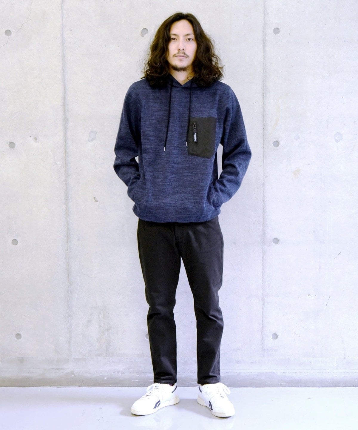 【WEB限定】SHIPS: ボンディング フリース パーカー