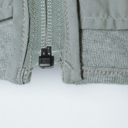 HOOD COLOR ZIP VEST