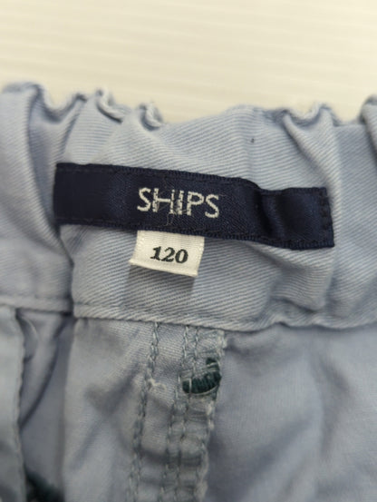 SHIPS KIDS:100〜130cm / 恐竜 刺繍 ショーツ