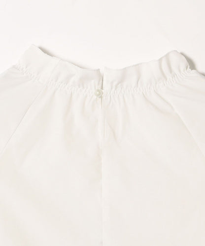 SHIPS any:〈洗濯機可能〉REPREVE ポイント フリル ブラウス