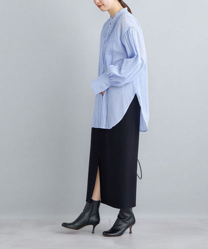 SUPER140 バックジップタイトスカート