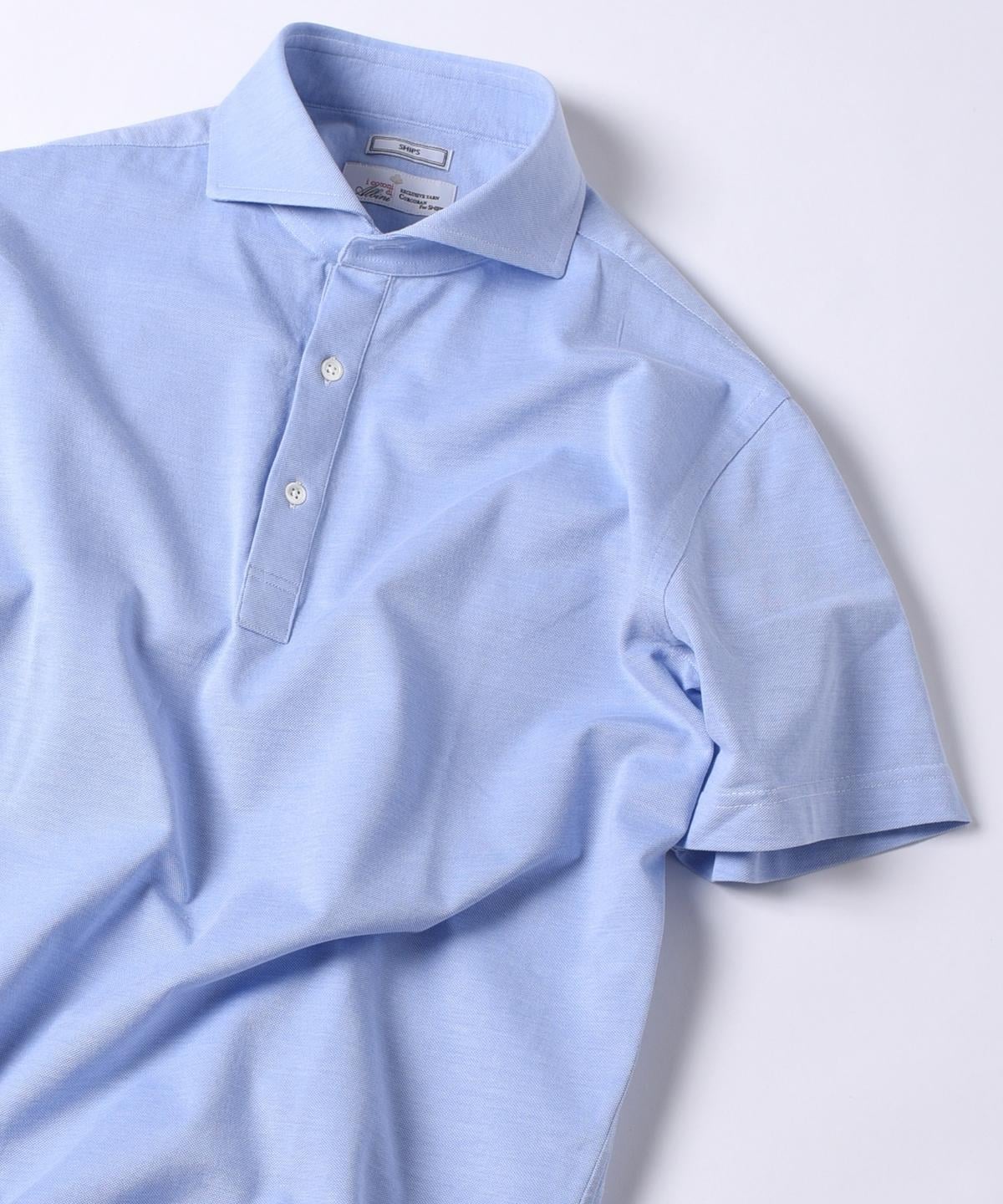 SD: 【ALBINI社製】I cotoni カノコ カッタウェイ ポロシャツ