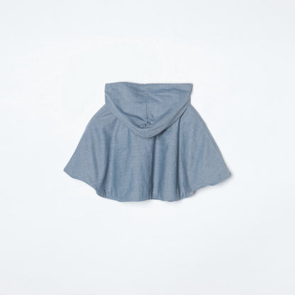 SHIPS KIDS:リバーシブル ボーダー マント 2018SS