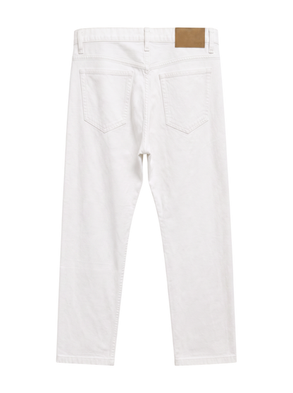 SHIPS:5PKT SELVAGE CL PIQUE STR