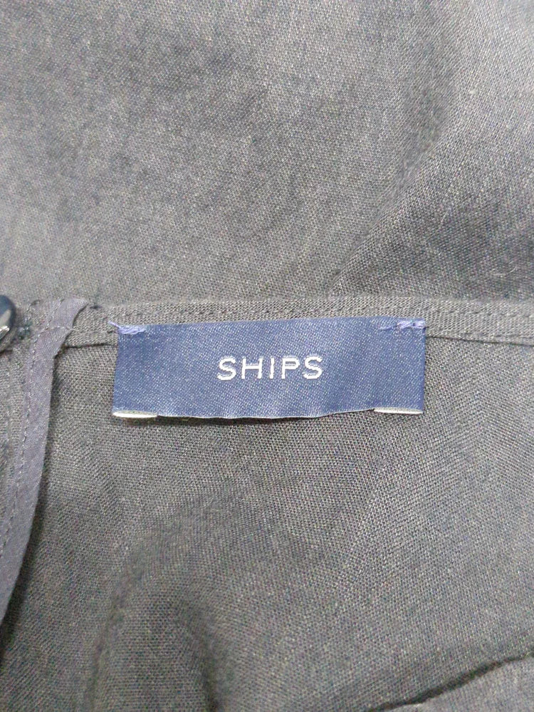 SHIPS:LNN/RY RUFFLE SLEEVE BL