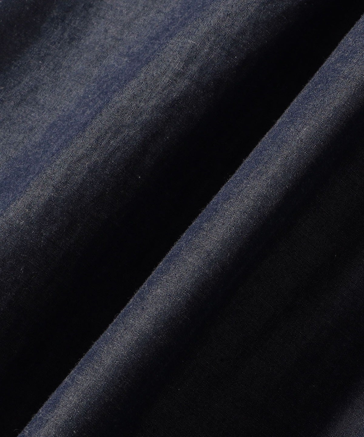 Primary NavyLabel:〈手洗い可能〉デニム シャンブレー ピンタック ワンピース