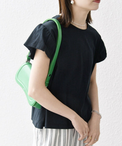 SHIPS any:〈洗濯機可能〉USAコットン パフスリーブ TEE