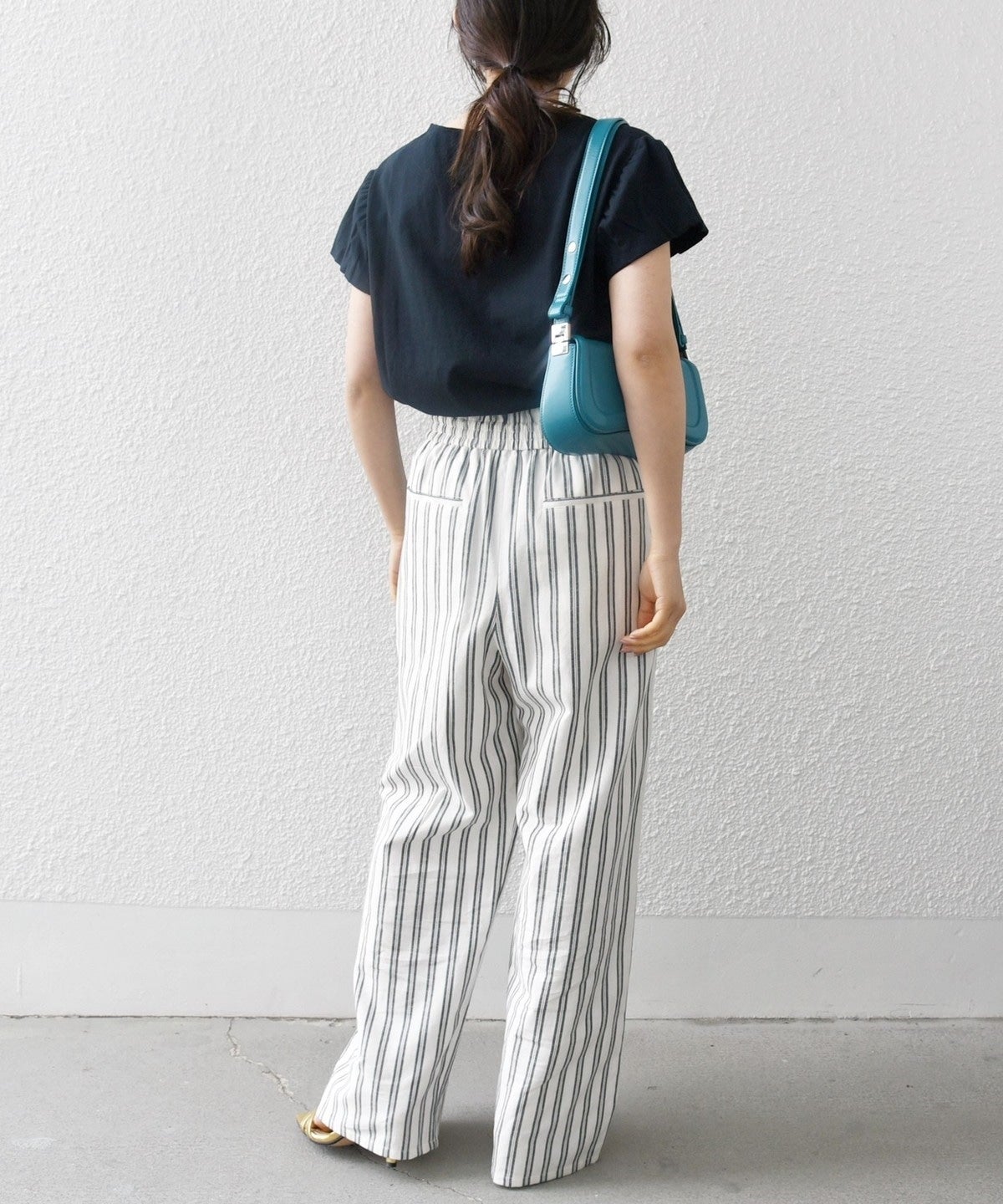 SHIPS any:〈洗濯機可能〉USAコットン パフスリーブ TEE