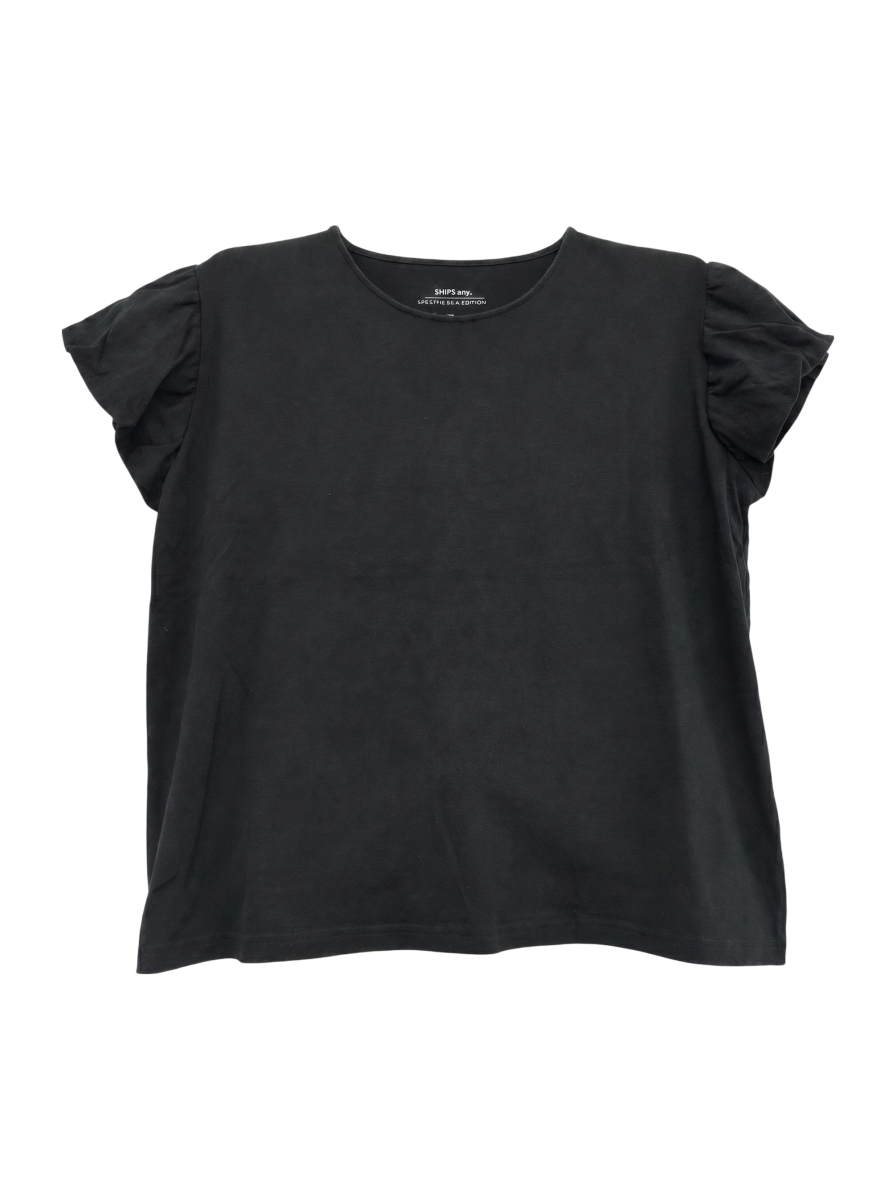 SHIPS any:〈洗濯機可能〉USAコットン パフスリーブ TEE