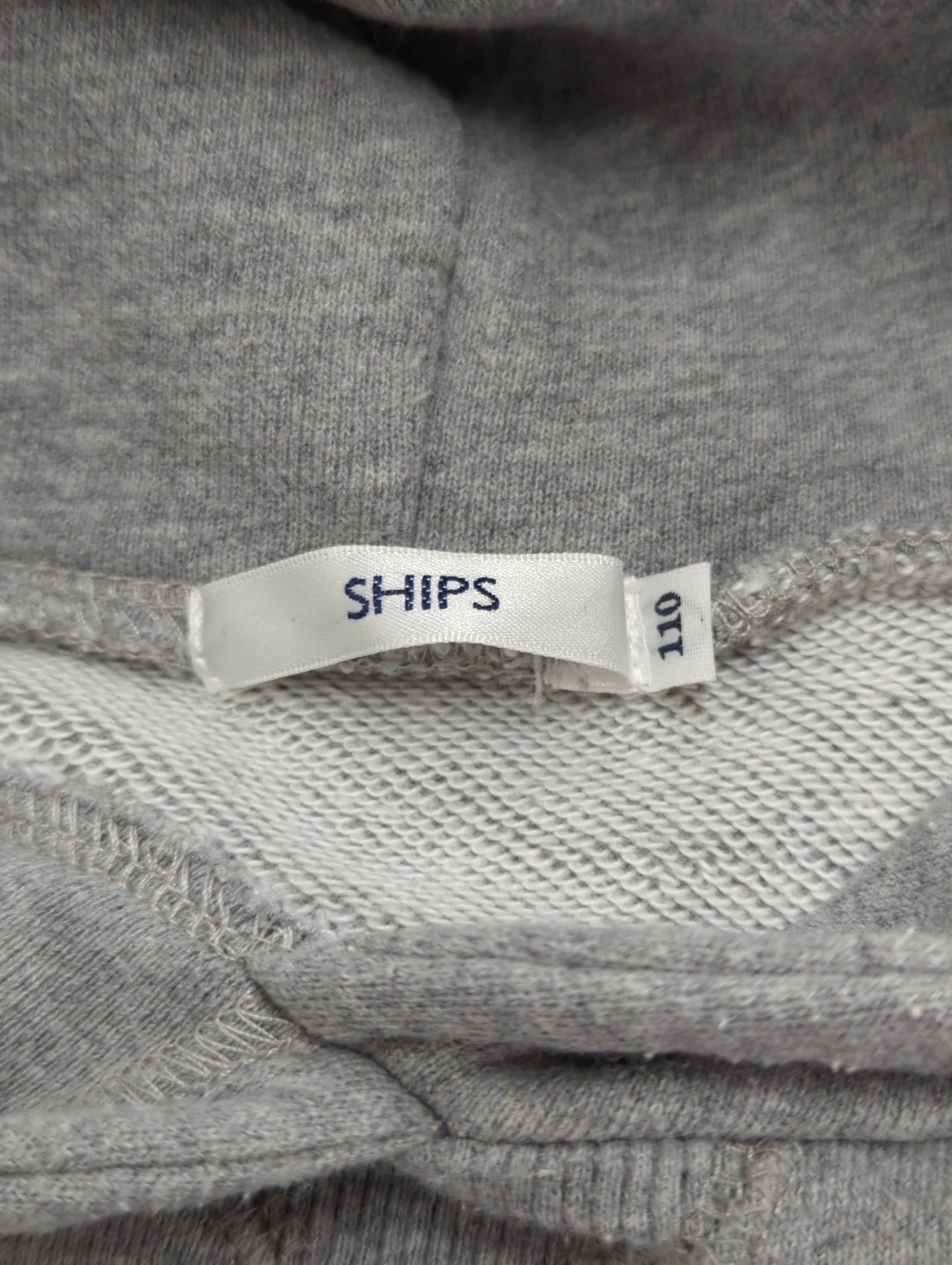 SHIPS KIDS:スウェット フード ワンピース(100〜130cm)