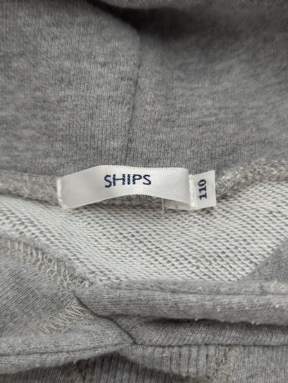 SHIPS KIDS:スウェット フード ワンピース(100〜130cm)