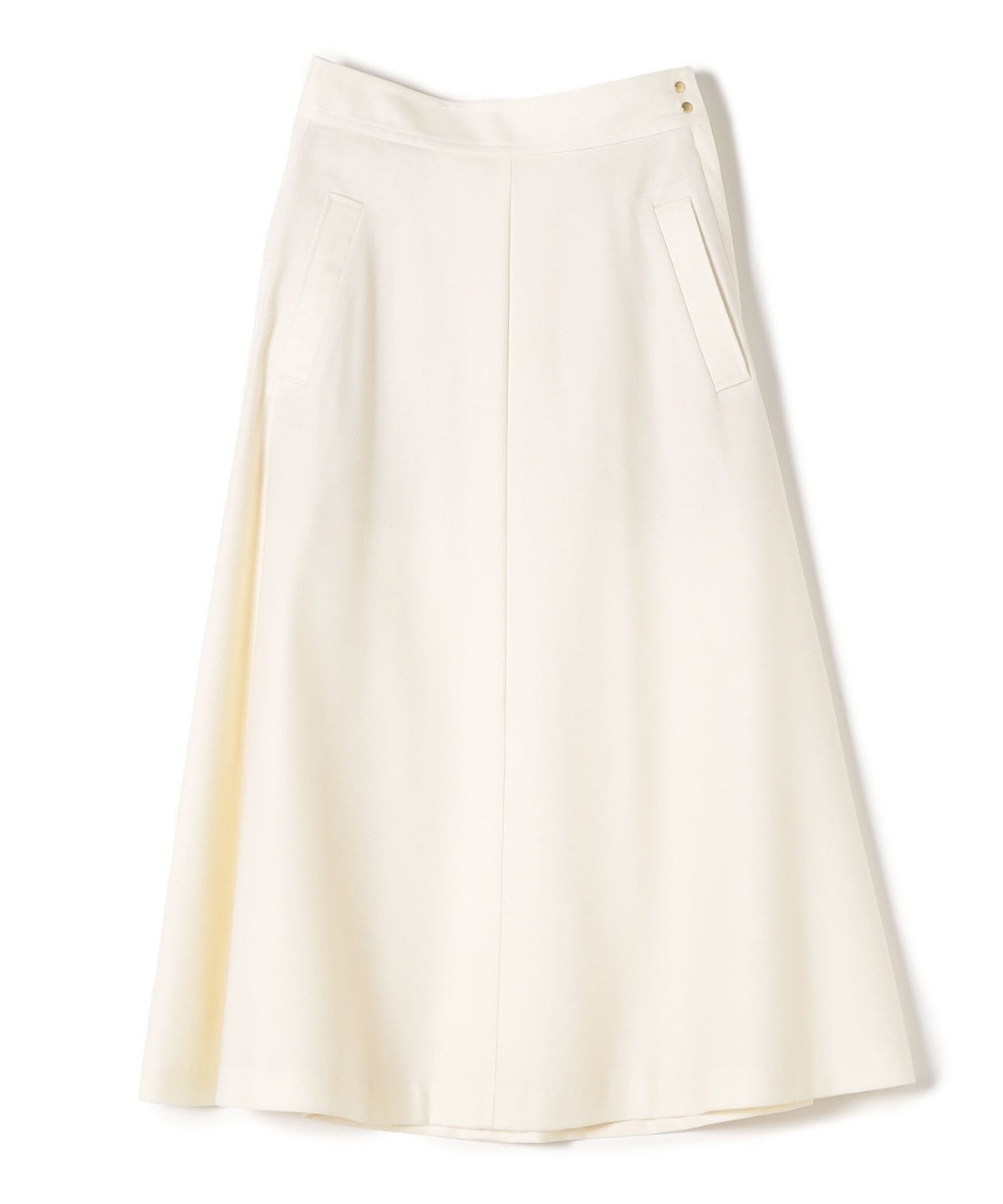 〈手洗い可能〉ウールサキソニーフレアスカート